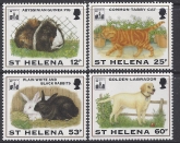 1994 St.Helena - SG.659-62  Hong Kong 94 - Pets set 4 values U/M (MNH)