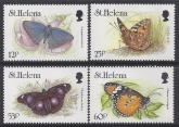 1994 St.Helena - SG.667-70  - Butterflies  set 4 values U/M (MNH)