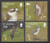 2002 St. Helena SG.852-5 Birdlife International (1st Series) St. Helena Sand Plover set 4 U/M (MNH)