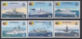 2002 St. Helena SG.861-6  Royal Navy Ships from The Falklands War. set 6 values U/M (MNH)