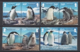 2013 British Antarctic. SG.612-9 Penguins. set 8 values U/M (MNH).