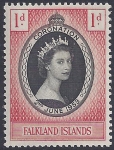 1953 Falkland Islands SG.186 Coronation U/M (MNH)