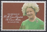 1980 falkland Islands. SG.383 80th Birthday of Queen Elizabeth the Queen Mother. U/M (MNH)