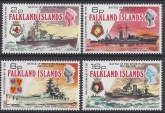 1974 Falkland Islands Anniv. Battle of River Plate SG.307/10 MNH