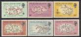 1981 Falkland Islands. SG.396-401 Early Maps  set 6 values U/M (MNH)