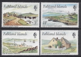 1980 Falkland Islands. SG.388-91 Early Settlements set 4 values U/M (MNH)