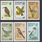 1982  Falkland Islands SG.433-8 Birds of the Pesserine Family  set 6 values U/M (MNH)