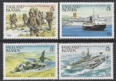 1983 Falkland Islands. SG.454-7  First Anniversay of Liberation. set 4 values U/M (MNH)