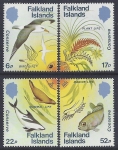 1984 Falkland Islands. SG.492-5  Nature Conservation set 4 values U/M (MNH)