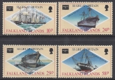 1986 Falkland Islands.  SG.527-30  Ameripex 86 Stamp Show.  set 4 values U/M (MNH)