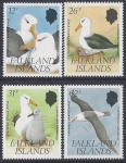 1990 Falkland Islands.  SG.608-11. Black-browed Albatross.  set 4 values U/M (MNH)