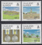 1992 Falkland Islands. SG.656-9  10th Anniversary of Liberation. set 4 values U/M  (MNH)