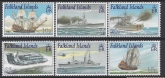 2001 Falkland Islands SG.903-8 Royal Navy Connection with Falkland Islands. set 6 vals. u/m (MNH)