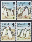 2001 Falkland Islands.  SG.913-6 Gentoo Penguins. set 4 values U/M (MNH)