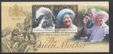 2002 Falkland Islands. MS.936 Queen Elizabeth The Queen Mother Commemoration.  mini sheet.  U/M (MNH)