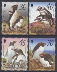 2002 Falkland Islands. SG.937-40  Endangered Species - Penguins.  set 4 values U/M (MNH)