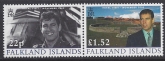 2002 Falkland Islands. SG.945-6  Visit of Duke of York to Falkland Islands.  set 2 values U/M (MNH)