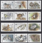 2003 Falkland Islands. SG.954-65   Birds.  set 12 values  U/M (MNH)