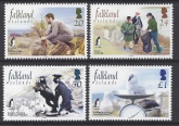 2004 Falkland Islands. SG.985-8 25yrs of Wildlife Conservation in Falkland Islands. set 4 values U/M (MNH)