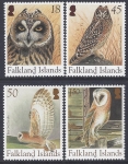 2004 Falkland Islands. SG.997-1000  Owls . set 4 values U/M (MNH)