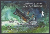 2012 Falkland Islands MS.1230 Maritime Heritage.mini sheet.  U/M (MNH)