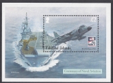 2009 Falkland Islands  MS.1135 Centenary of Naval Aviation. Mini sheet.  U/M (MNH)