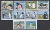 2005 Falkland Islands. SG. D9-18  Postage Dues. Penguins set 10 values U/M (MNH)