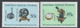1984 Australian Antarctic Territories. SG.61-2 75th Anniv. of Magnetic Pole Expedition. set 2 values. U/M (MNH)