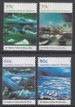 1989 Australian Antarctic Territories. SG.84-7 Antarctic Landscape Paintings by Sir Sidney Nolan. set 4 values. U/M (MNH)