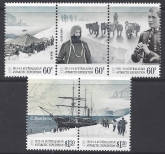 2012 Australian Antarctic Territories SG.218-22 Centenary of AAT Expedition (2nd series).set 5 values U/M (MNH)