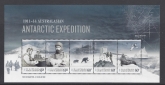 2013 Australian Antarctic Territories.  MS.234  Centenary of AAT Expedition (3rd series). mini sheet.  U/M (MNH)