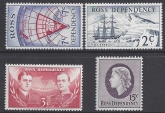 1967 Ross Dependency SG.5-8  Decimal Currency  set of 4 values U/M (MNH)