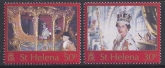 2003 St Helena. SG.889-90 50th Anniv. Coronation. set 2 values U/M (MNH)