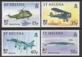 2009 St Helena.  SG.1094-7  Centenary of Naval Aviation. set 4 values U/M (MNH)