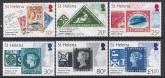 2006 St Helena.  SG.972-7 150th Anniv. First St. Helena Postage Stamps. set 6 values U/M (MNH)