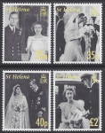 2007 St Helena. SG.1023-6  Diamond Wedding.  set 4 values U/M (MNH)