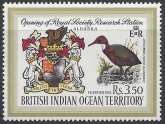 1971 British Indian Ocean Territories.  SG.40 Opening of Research Station on Aldabra. U/M (MNH)