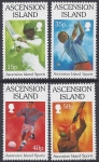 1998 Ascension Island. SG.752-5 Sporting Activities. set 4 values U/M (MNH)