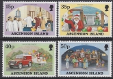 1998 Ascension Island. SG.756-9 Christmas. set 4 values U/M (MNH)