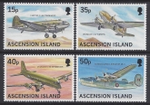 1999 Ascension Island. SG.760-3  Aircraft. set 4 values U/M (MNH)