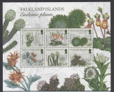 2016 Falkland Islands. MS.1359 Endemic Plants  mini sheet. U/M (MNH)