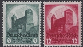 1934 Germany SG.543-4 Nuremburg Congress. set 2 values U/M (MNH)
