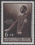 1939 Germany. SG.689 Nuremburg Congress. U/M (MNH)