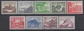 1939 Germany.  SG.718-26 Winter relief Fund set 9 values U/M (MNH)