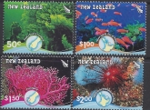 2008 New Zealand SG.3013-6 Underwater Reefs set 4 values U/M (MNH)