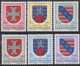 1958 Luxembourg. SG.645-50 National Welfare Fund. set 6 values U/M (MNH)
