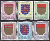 1959 Luxembourg SG.662-7 National Welfare  set 6 values U/M (MNH)