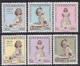 1960 Luxembourg. SG.685-90 National Welfare Fund set 6 values U/M (MNH)