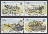 1995 Falkland Islands.  SG.742-5 Transporting Peat. set 4 values U/M (MNH)