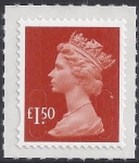 U2913  £1.50 brown-red 'MAIL'   DLR U/M (MNH)